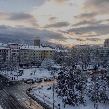 Central Apartment Parking Two Bedrooms Sky Terrace Sofia Bagian luar foto